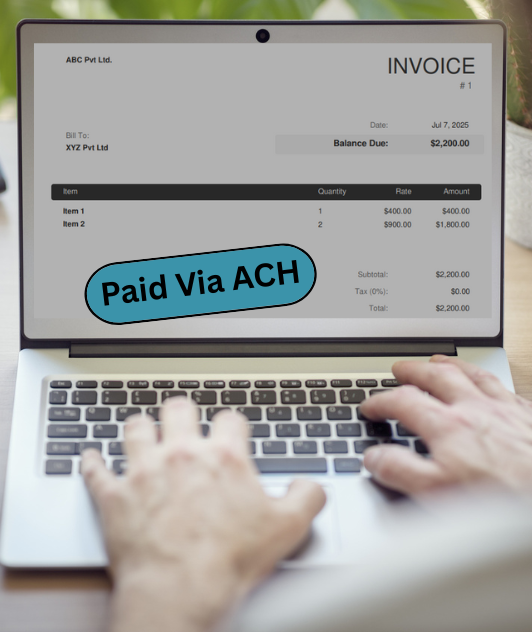 ACH Payment Processing Image