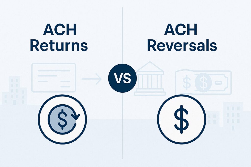 ACH Returns vs. ACH Reversals