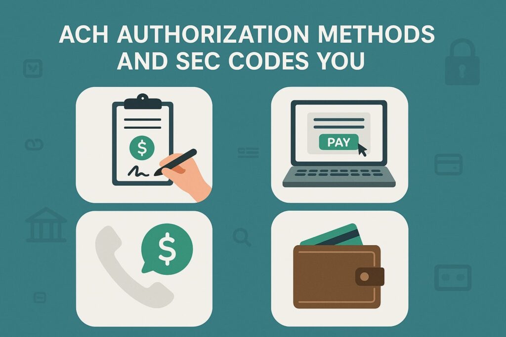 ACH Authorization Methods and SEC Codes You Should Know