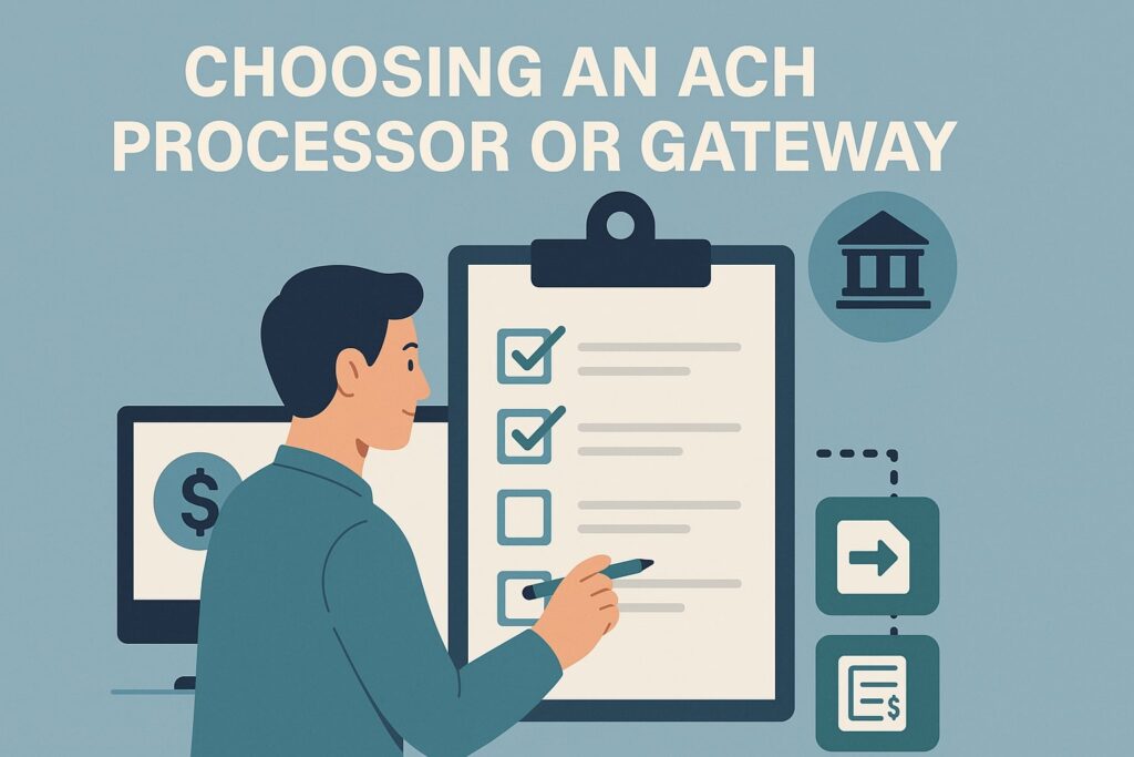 Choosing an ACH Processor or Gateway (Features to Prioritize)