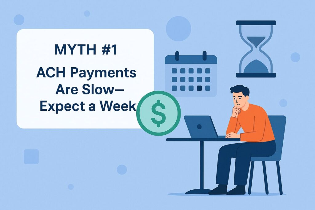 Myth #1: “Ach Payments Are Slow—Expect A Week.”