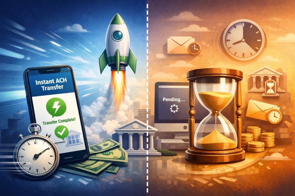How Much Faster Is an Instant ACH Transfer?