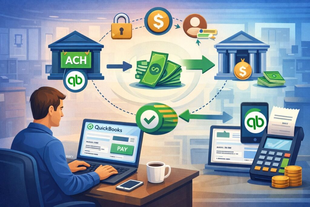 How to Process ACH Payments Through QuickBooks