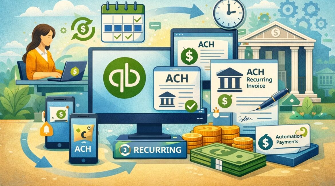 How to Set Up Recurring ACH Payments in QuickBooks