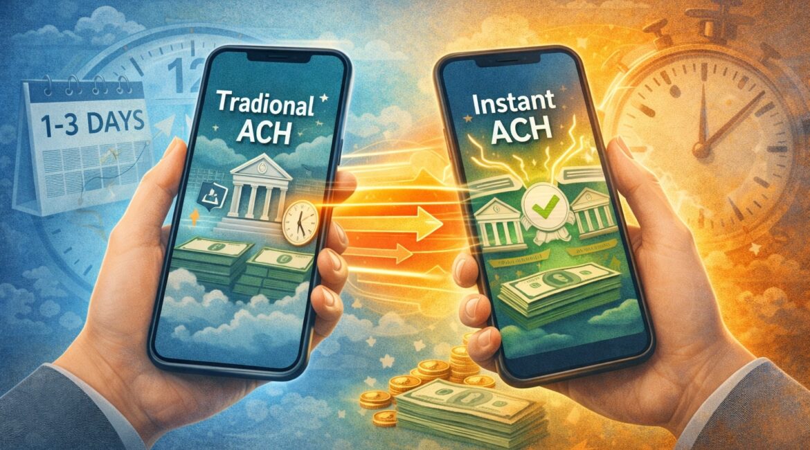 What's an Instant ACH Transfer, and How Much Faster is it?