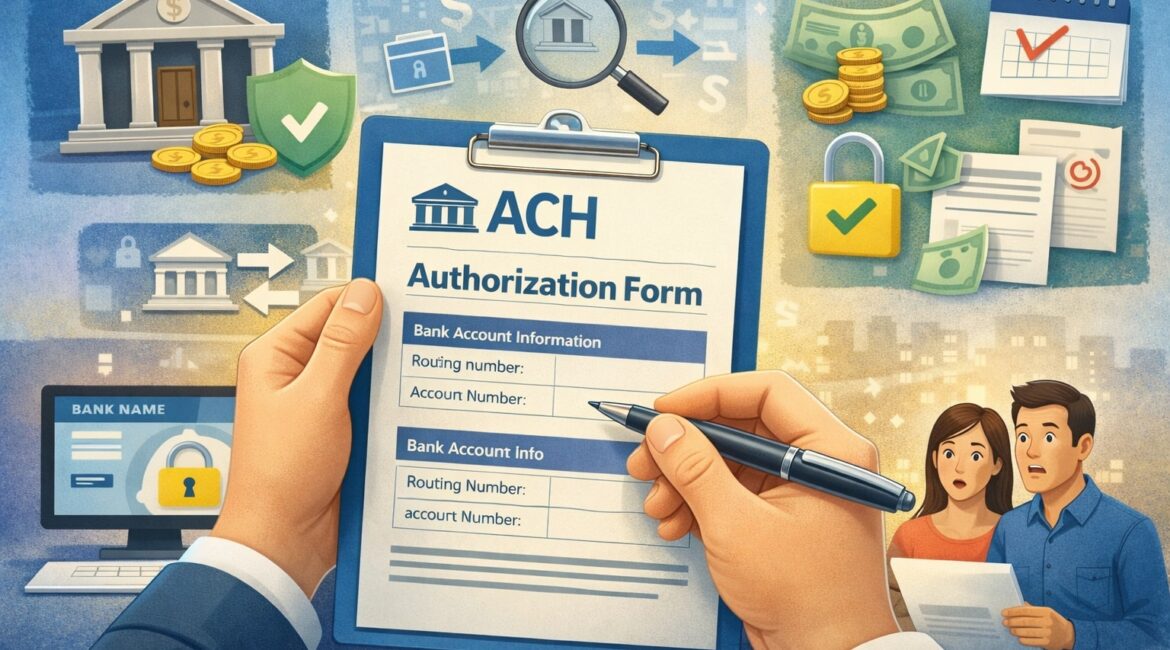 What Is an ACH Authorization Form?