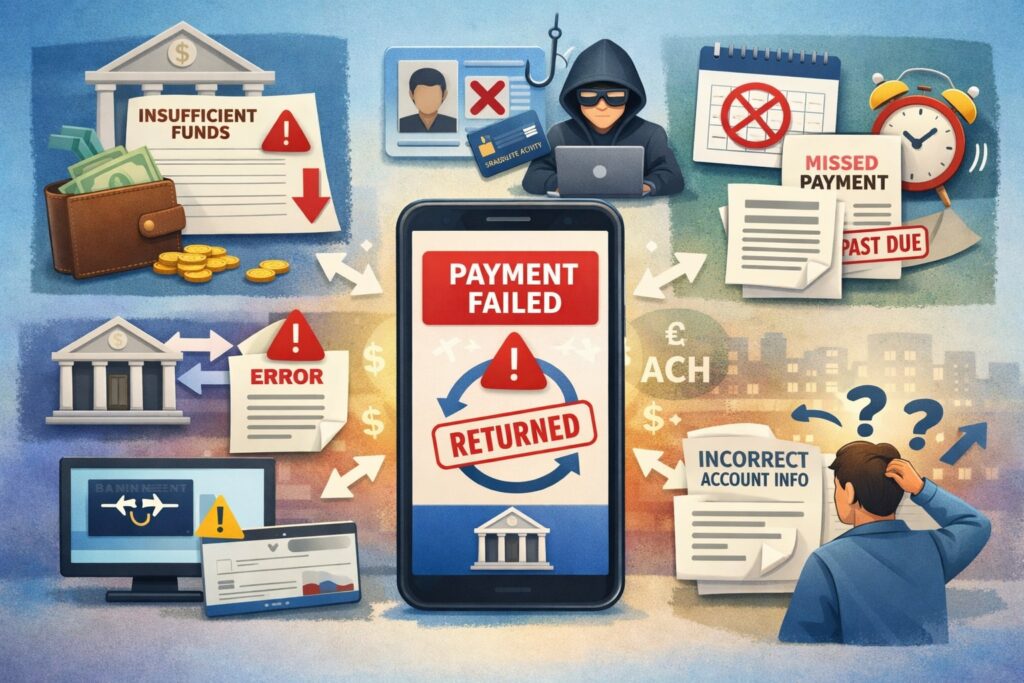 Why Return Mobile ACH Payments Happen