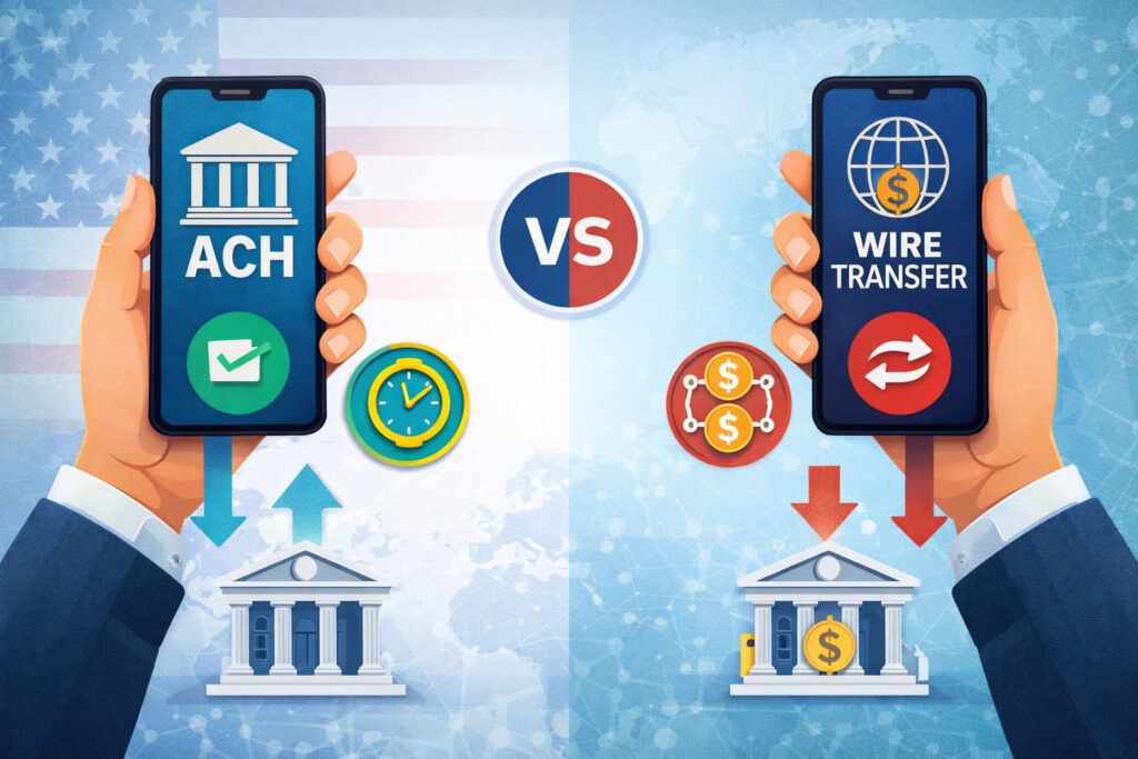ACH Transfer vs. Wire Transfer: What’s the Difference?