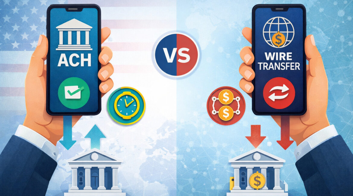 ACH Transfer vs. Wire Transfer: What’s the Difference?