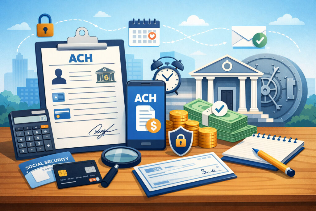 Required Information to Include in Your ACH Payment Authorization Form
